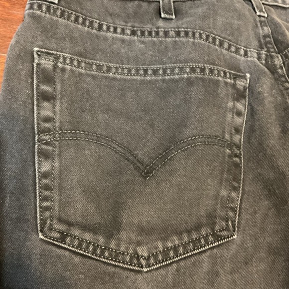 Men's Black 505 Stonewashed Levi's Size 38x32 - Picture 6 of 9